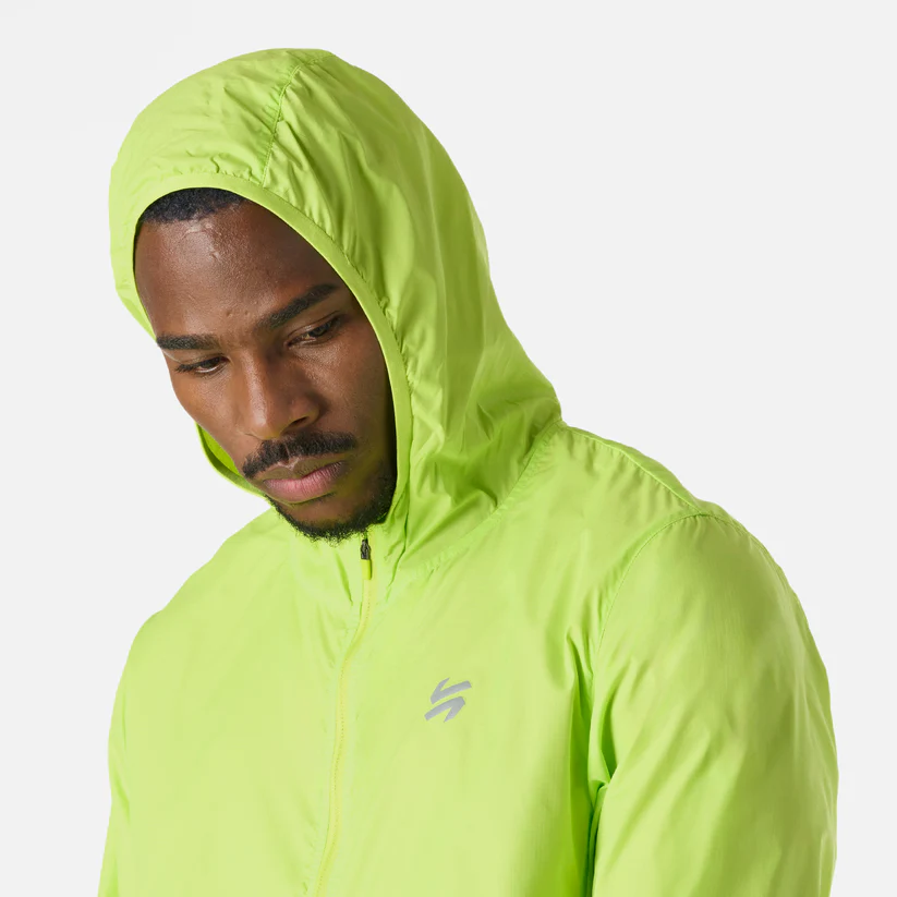 CORTAVIENTO HOMBRE VULCANO BUILT TO MOVE WINDBREAKER JACKET VERDE LIMA - Imagen 6