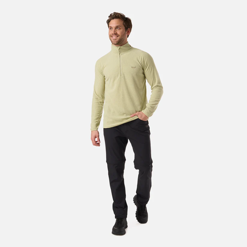 POLERON HOMBRE JACARANDA NANOF 14 ZIP LIPPI VERDE MANZANA - Imagen 6