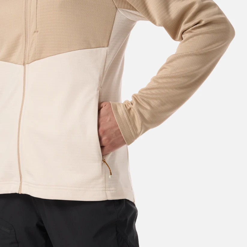 POLERON MUJER NUMAN NANOF JACKET LIPPI BEIGE XS - Imagen 6