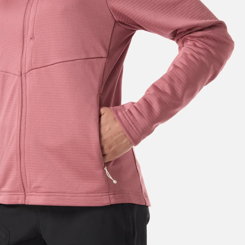 POLERON MUJER NUMAN NANOF JACKET LIPPI ROSA OSCURO - Imagen 6