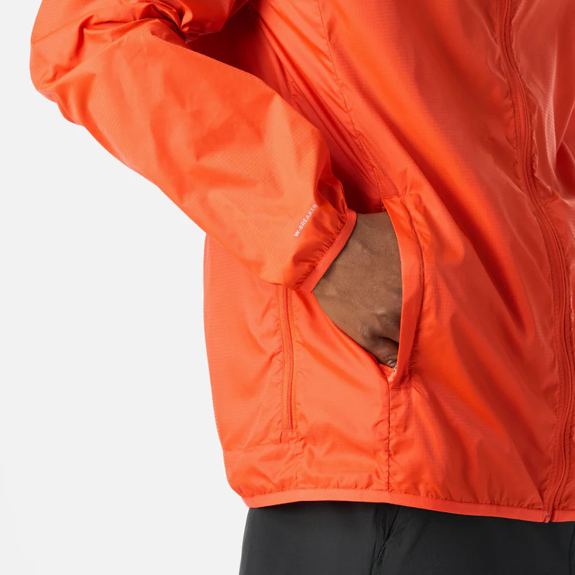 CORTAVIENTO HOMBRE VULCANO BUILT TO MOVE WINDBREAKER JACKET NARANJO - Imagen 7