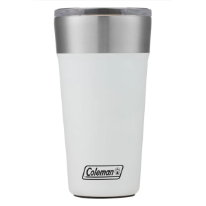 VASO TÉRMICO COLEMAN BREW ACERO INOX BLANCO 600 ML