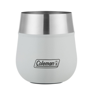 VASO DE VINO COLEMAN CLARET ACERO INOX 384ML BLANCO