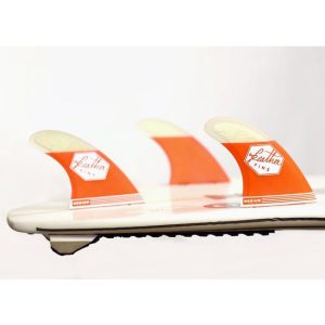 Quillas Feather Fins Ultralight HC Red/White Sistema FCS talla S