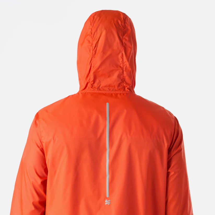CORTAVIENTO HOMBRE VULCANO BUILT TO MOVE WINDBREAKER JACKET NARANJO - Imagen 8