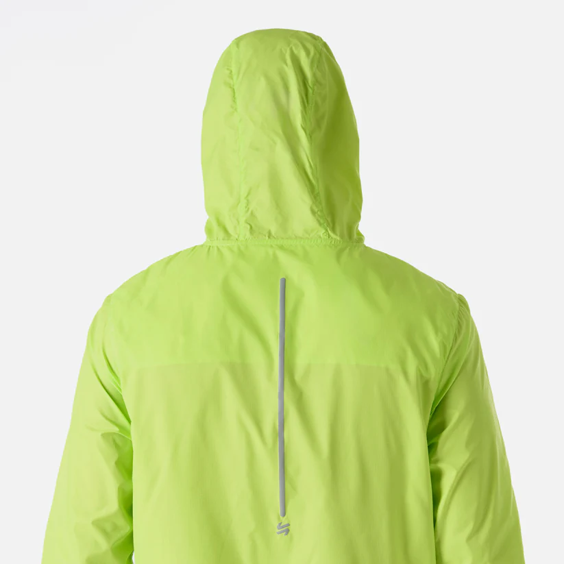 CORTAVIENTO HOMBRE VULCANO BUILT TO MOVE WINDBREAKER JACKET VERDE LIMA - Imagen 8