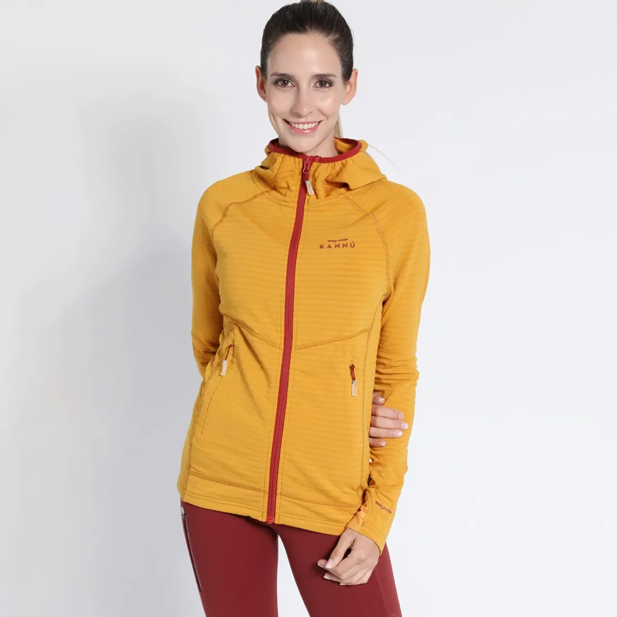POLAR KANNU TRAIL RUNNING LIGHTWEIGHT MUJER AMARILLO TALLA 2XL - Imagen 2