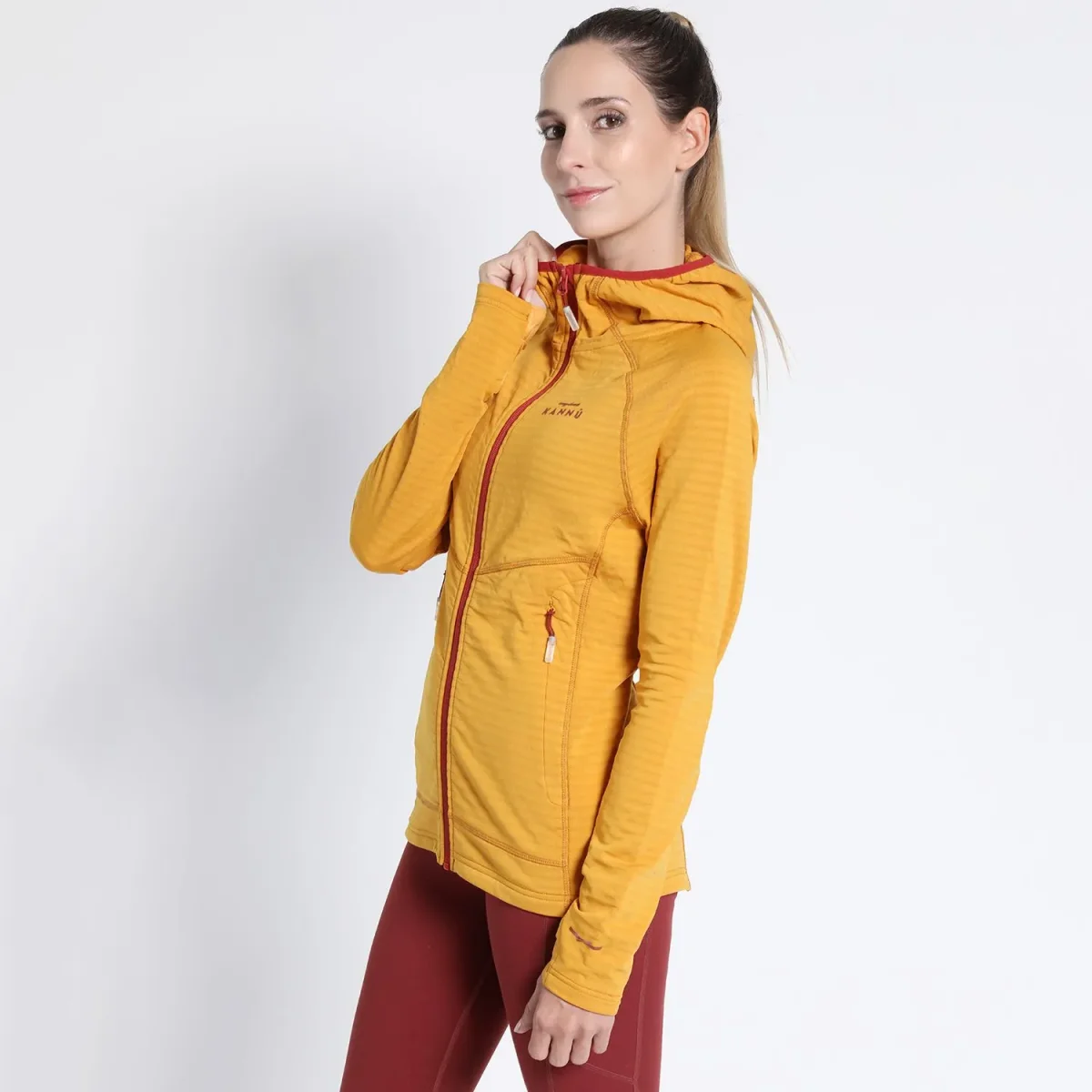 POLAR KANNU TRAIL RUNNING LIGHTWEIGHT MUJER AMARILLO TALLA 2XL - Imagen 4