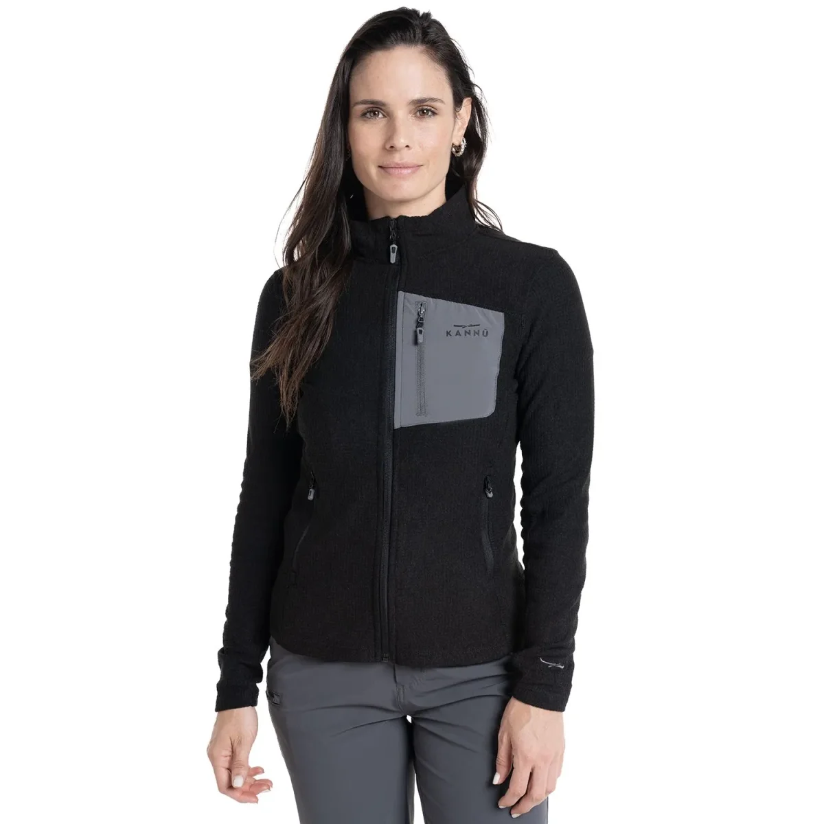 POLAR KANNU LIMARI MUJER NEGRO - Imagen 2