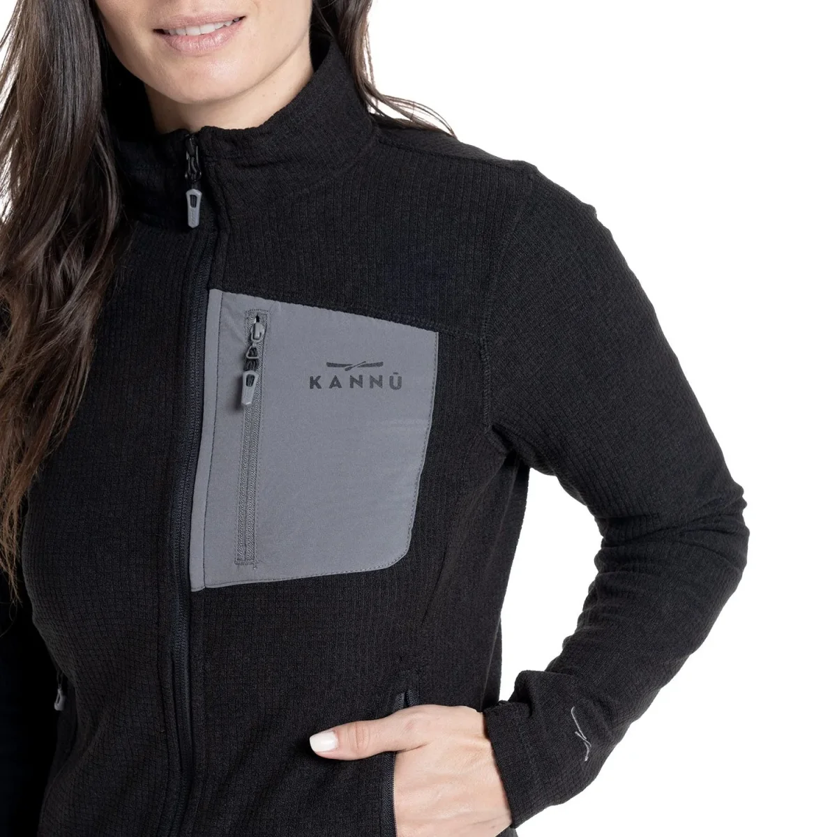 POLAR KANNU LIMARI MUJER NEGRO - Imagen 4