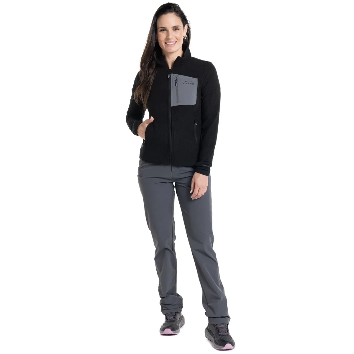 POLAR KANNU LIMARI MUJER NEGRO - Imagen 5