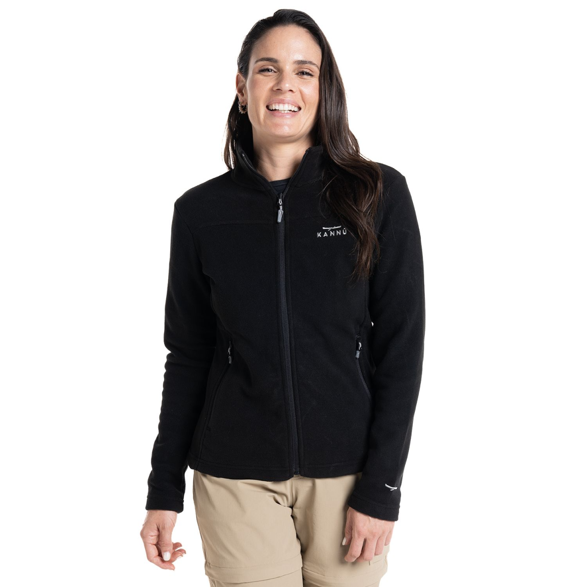 POLAR KANNU TORRES DEL PAINE MUJER NEGRO - Imagen 2