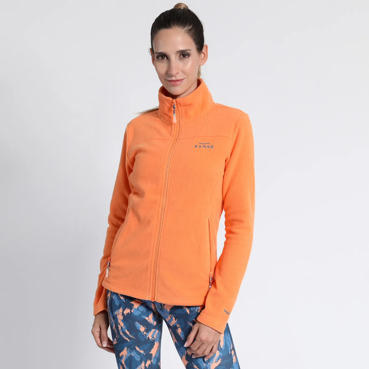 POLAR KANNU TORRES DEL PAINE MUJER DAMASCO - Imagen 3