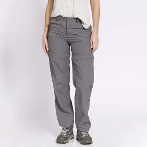 PANTALON DESMONTABLE KANNU MUJER GRIS