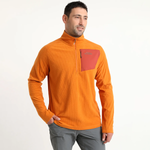 POLAR KANNU CHACABUCO HALF ZIPPER HOMBRE NARANJO