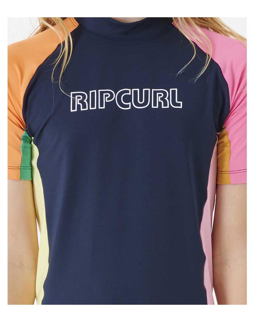 Lycra Rip Curl Day Break S/S Rash Junior (varios colores) - Imagen 3