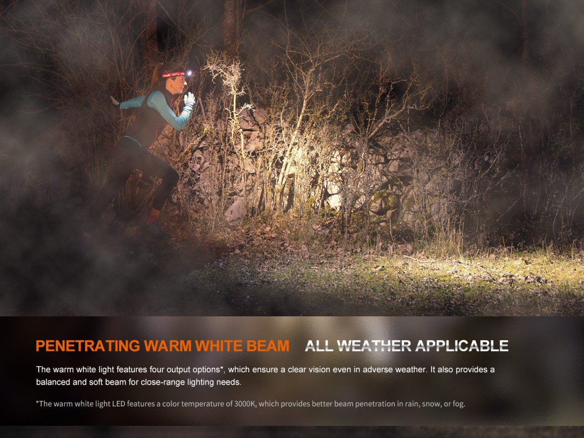 LINTERNA FRONTAL FENIX HM65R-T V2.0 NEGRO - Imagen 7