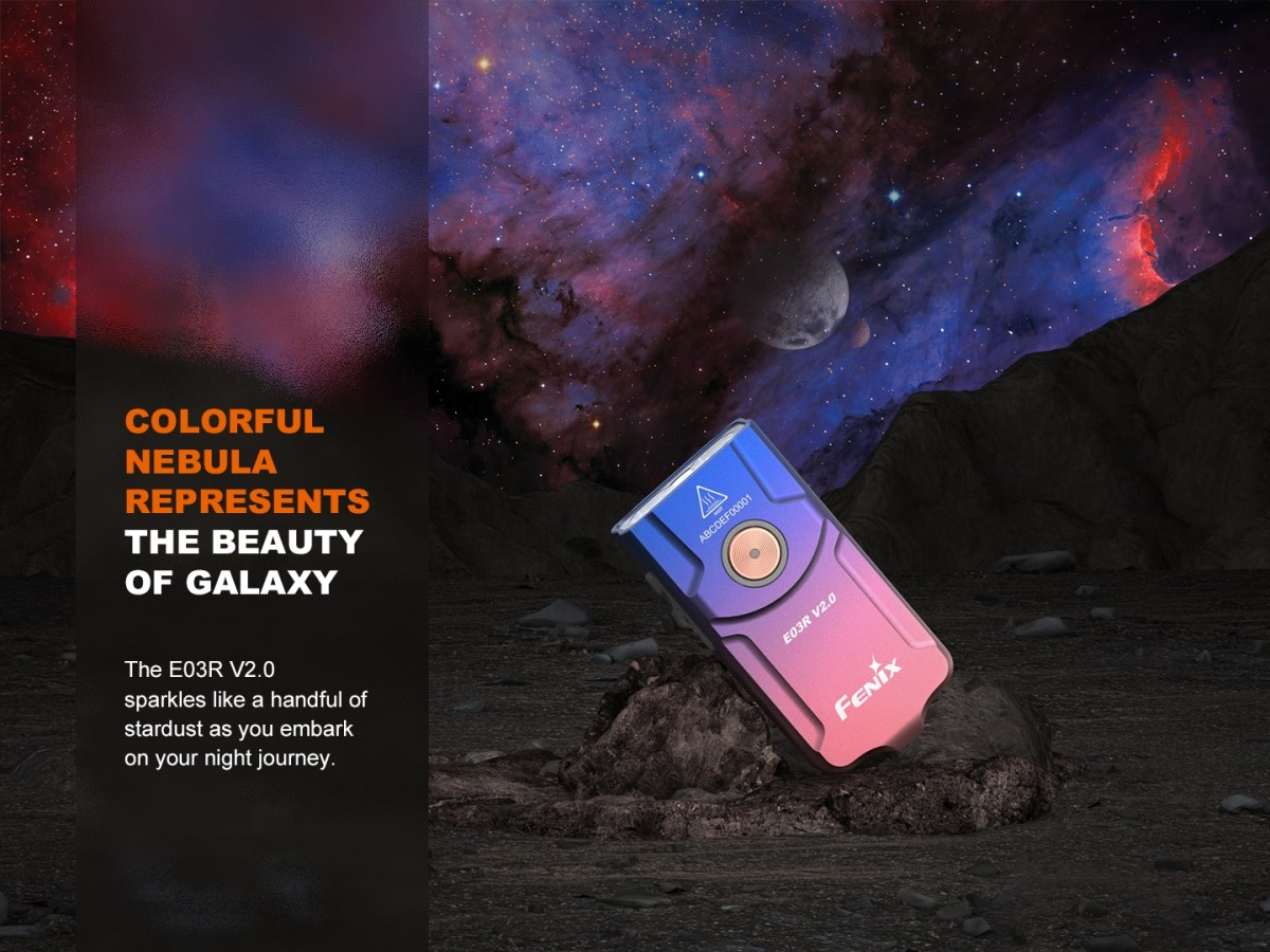 FENIX E03R NEBULA | 500 LÚMENES - Imagen 3