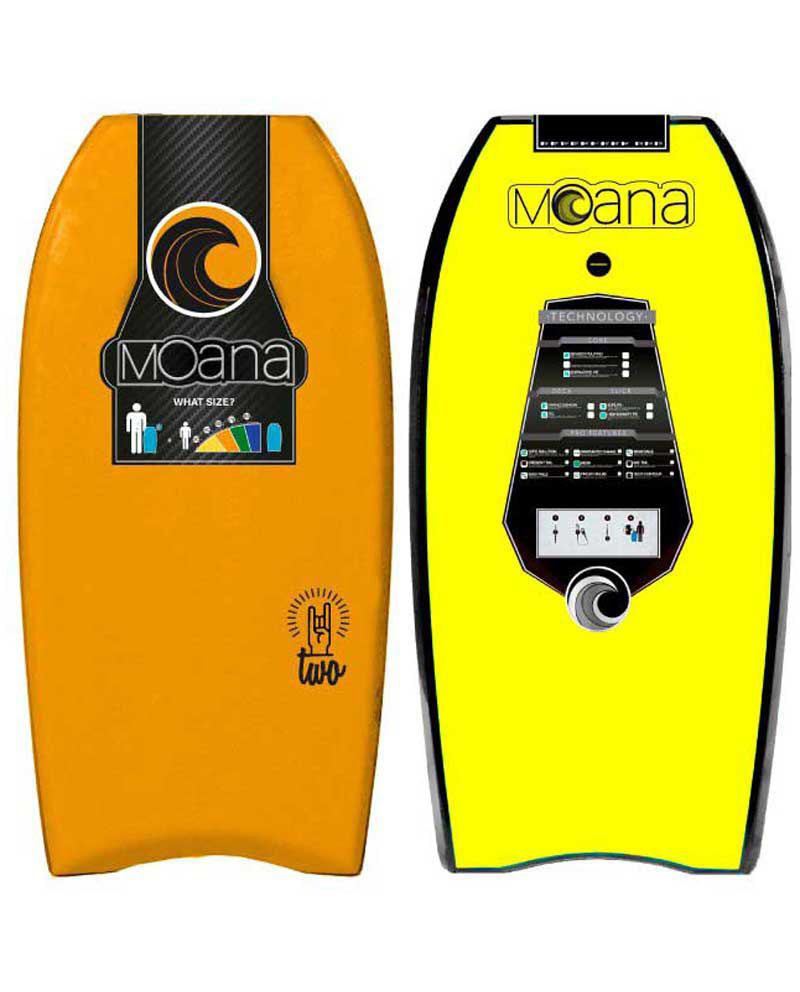 Bodyboard Moana Two (varias medidas y colores) - Imagen 2