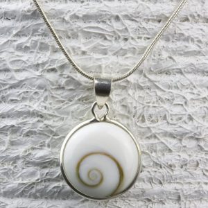 Colgante plata Ojo de Shiva