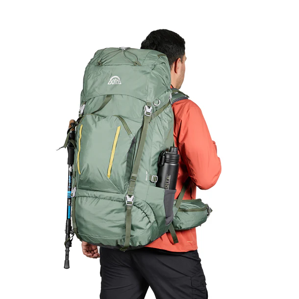 MOCHILA EXCURSION ELICA DOITE GREEN 70LT - Imagen 4