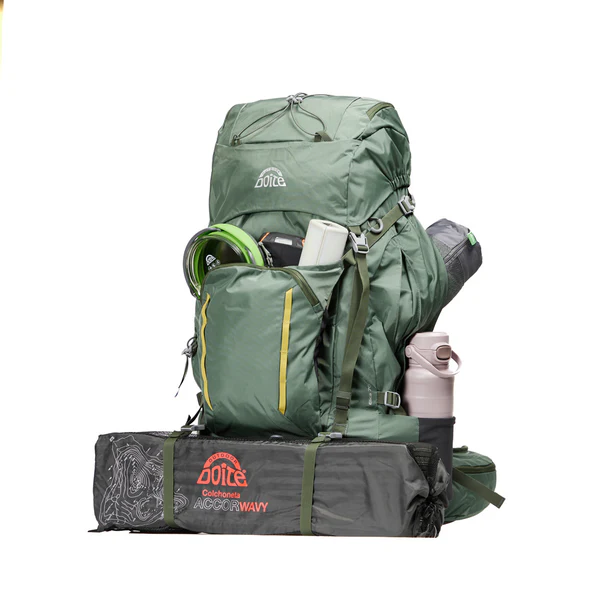 MOCHILA EXCURSION ELICA DOITE GREEN 70LT - Imagen 6
