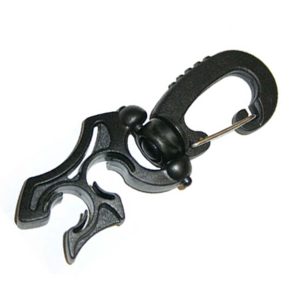 Porta latiguillos doble giratorio