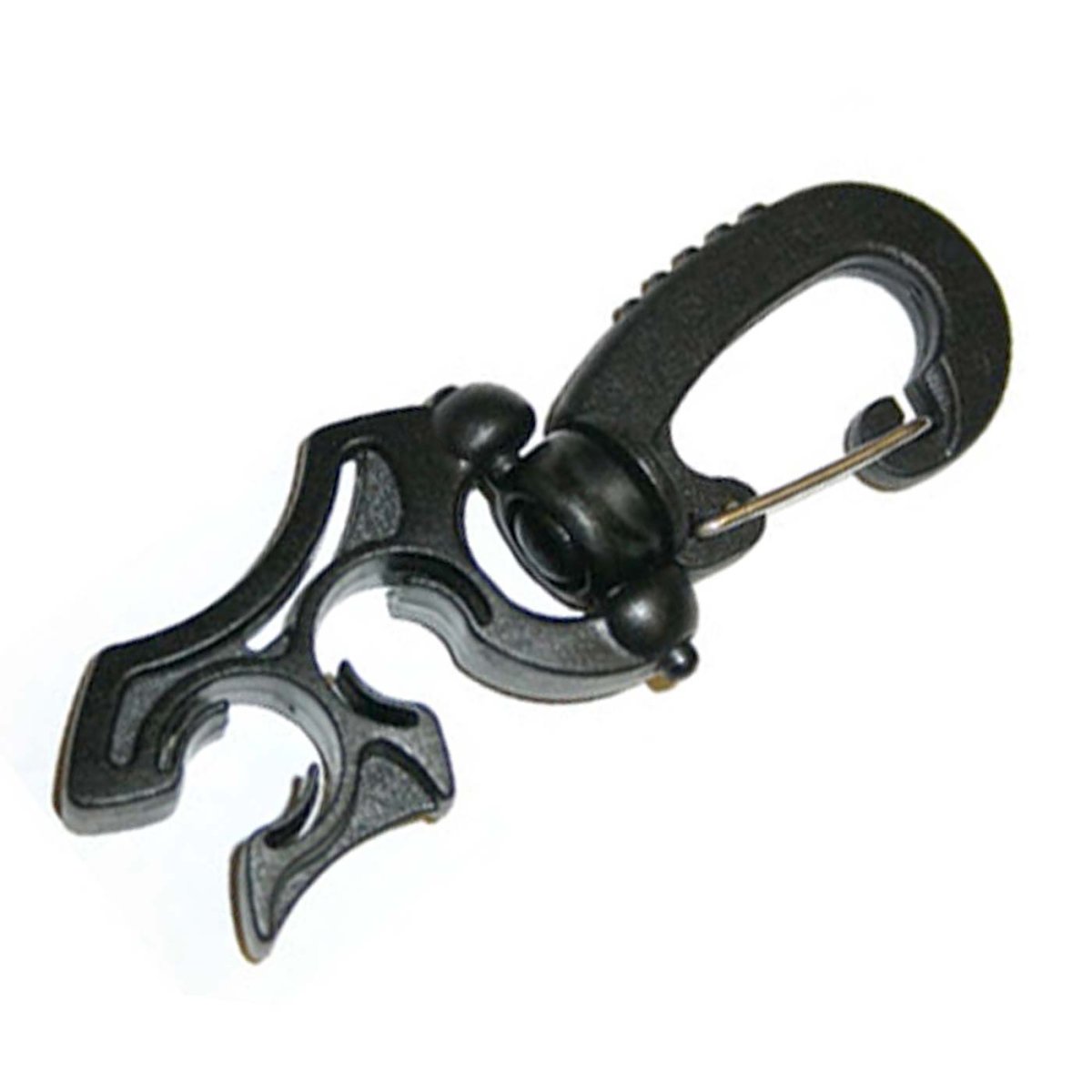 Porta latiguillos doble giratorio