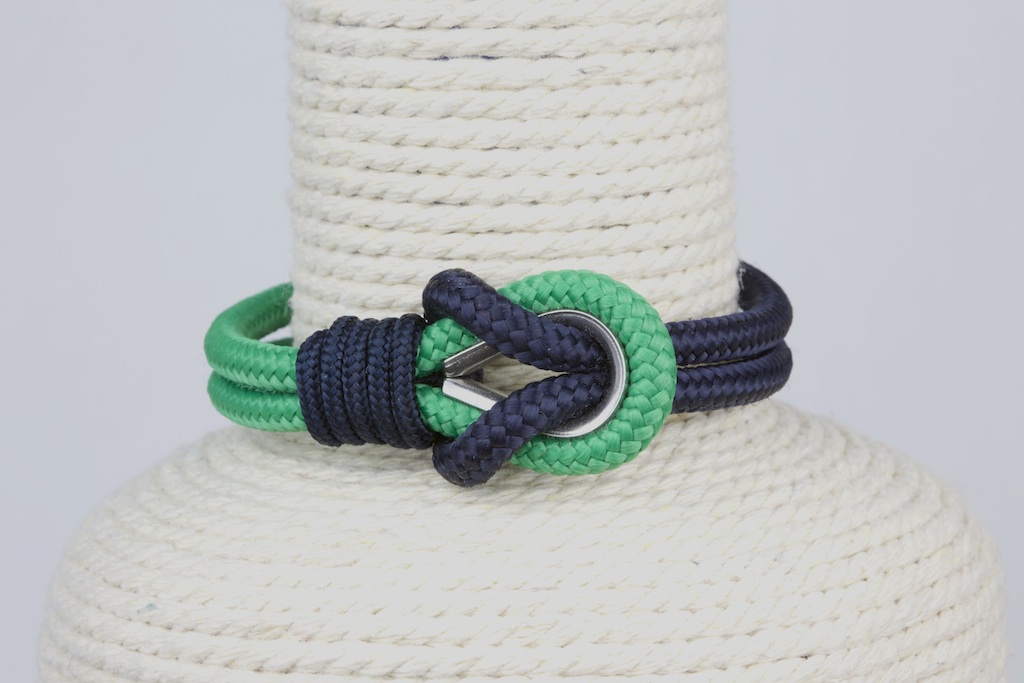 Pulsera marinera azul y verde - Imagen 2