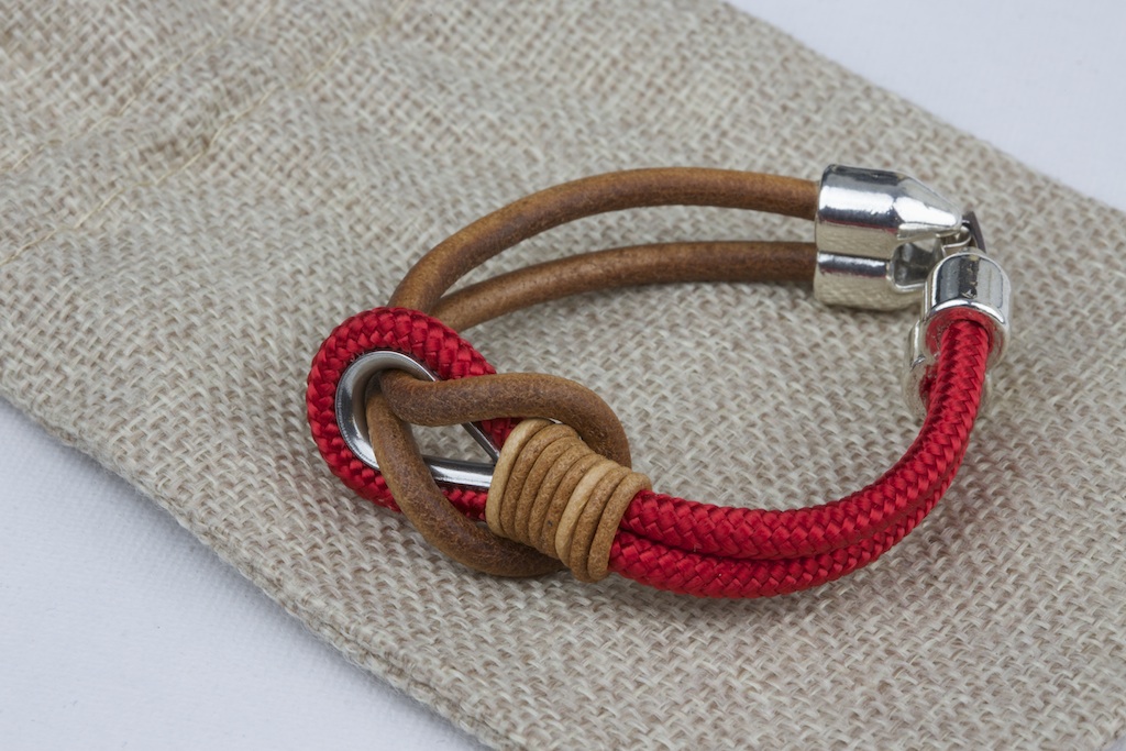 Pulsera niño roja Lobo de Mar - Imagen 3