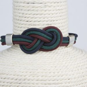Pulsera marinera mujer ocho verde