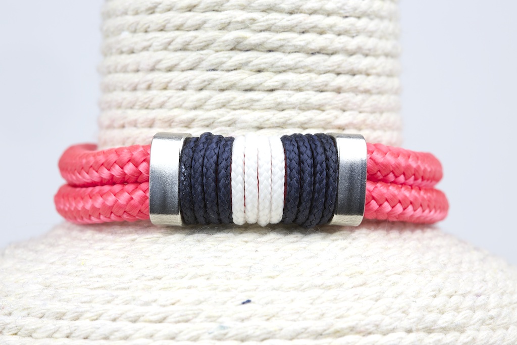 Pulsera marinera rosa - Imagen 2