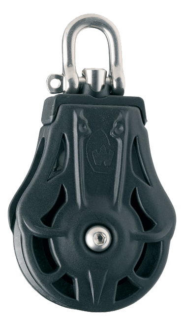 Polea Wichard simple de 45 mm con grillete giratorio