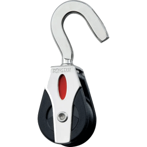 Ronstan RF20180 polea simple 20 mm con gancho