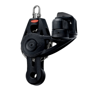 Polea violín winch Ronstan RF56530 con mordaza serie 55