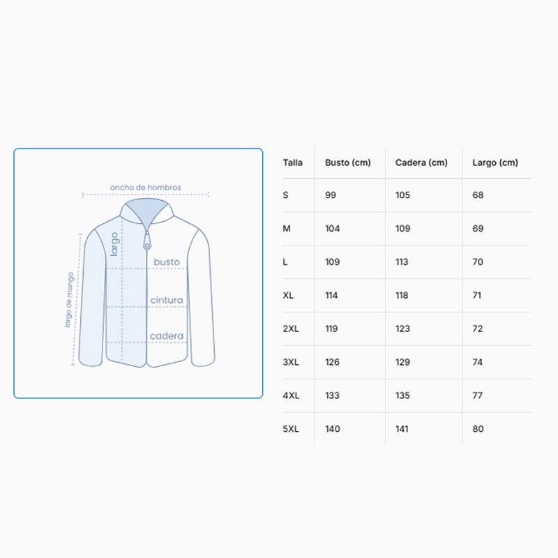 HOODIE KANNU COIGUE FULL ZIP HOMBRE AZUL - Imagen 6