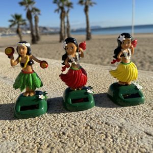 Muñeca Hawaiana Solar (varios colores)