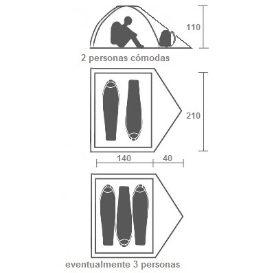 Carpa 3 estaciones 2P. - Imagen 3
